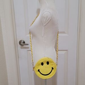Smiley Face Yellow Cross Body By Nila Anthony